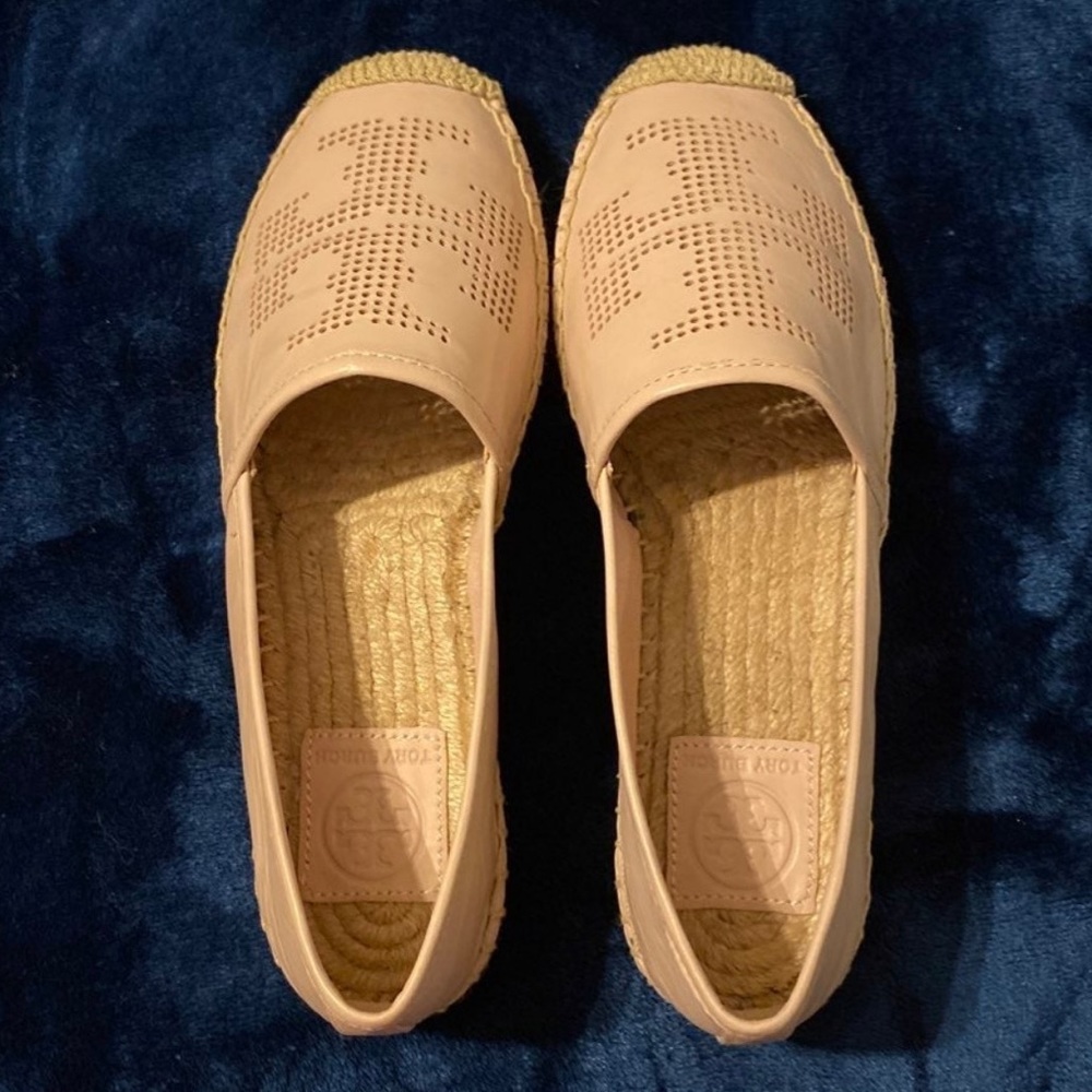 Tory Burch Ines pink nappa espadrilles - Picture 13 of 13